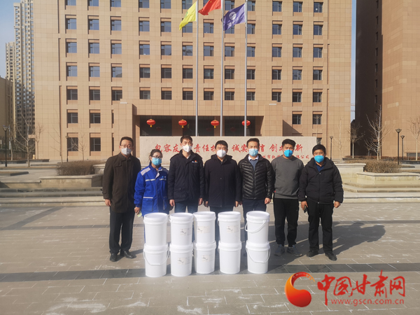 【甘肅全民戰(zhàn)“疫”】暖心！民革蘭州市委會(huì)捐助首批1噸防疫物資（圖）