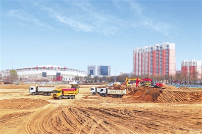 西峰區(qū)重點項目建設掠影