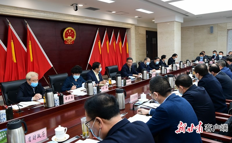唐仁健主持召開(kāi)省政府黨組（擴(kuò)大）會(huì)議 傳達(dá)學(xué)習(xí)習(xí)近平總書(shū)記重要講話(huà)精神等安排部署貫徹落實(shí)工作