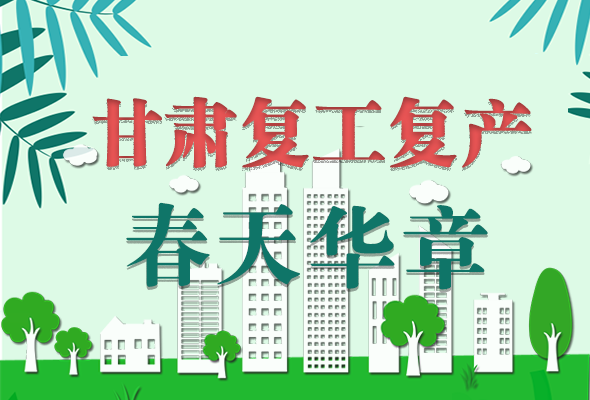 圖解|看！甘肅復工復產的“加速度”