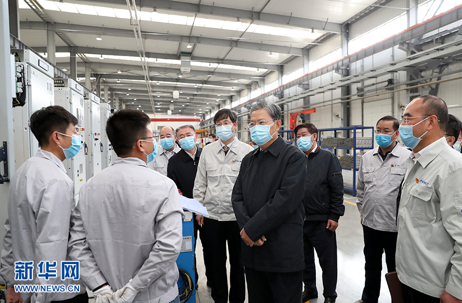 趙樂際在甘肅調(diào)研時強(qiáng)調(diào) 緊緊圍繞統(tǒng)籌疫情防控和經(jīng)濟(jì)社會發(fā)展決策部署跟進(jìn)監(jiān)督保障落實