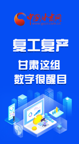 圖解|甘肅復工復產(chǎn)有多拼，看看這組數(shù)字就知道了 