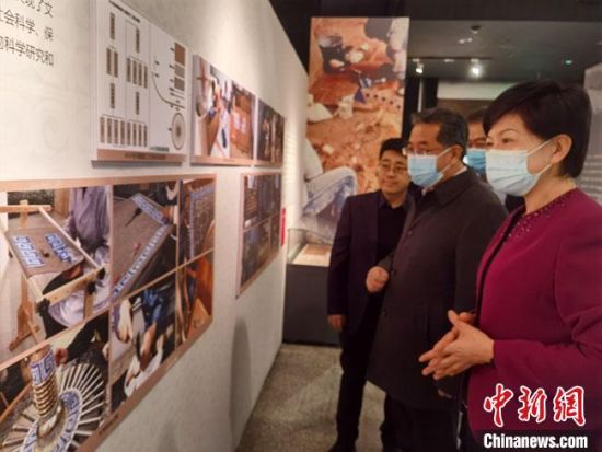 圖為展覽現(xiàn)場。　馮志軍 攝