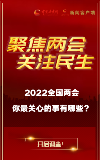 H5｜2022全國兩會，你最關(guān)心的事有哪些？