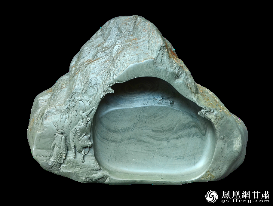 洮硯石質(zhì)細(xì)潤(rùn)堅(jiān)實(shí)，潑墨如油不損毫，書寫流利生輝。資料圖