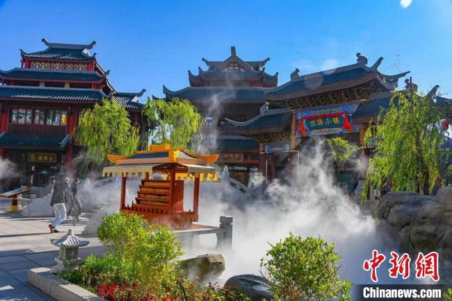 圖為嘉峪關(guān)方特歡樂世界。(資料圖) 趙海宏 攝