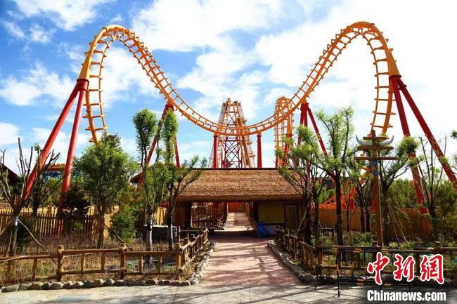 圖為嘉峪關(guān)方特歡樂世界。(資料圖) 趙海宏 攝