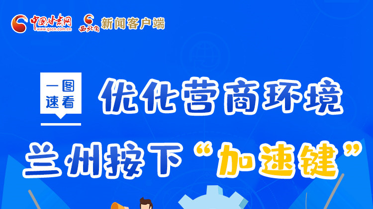 一圖速看|優(yōu)化營商環(huán)境，蘭州按下“加速鍵”