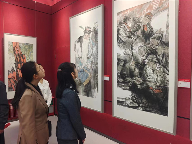 2023年5月，甘肅省紀(jì)委監(jiān)委機(jī)關(guān)、省委巡視辦、省文旅廳主辦，甘肅畫院承辦的甘肅省廉潔文化美術(shù)、書法、設(shè)計(jì)作品展開展，逾萬人參觀。.jpg