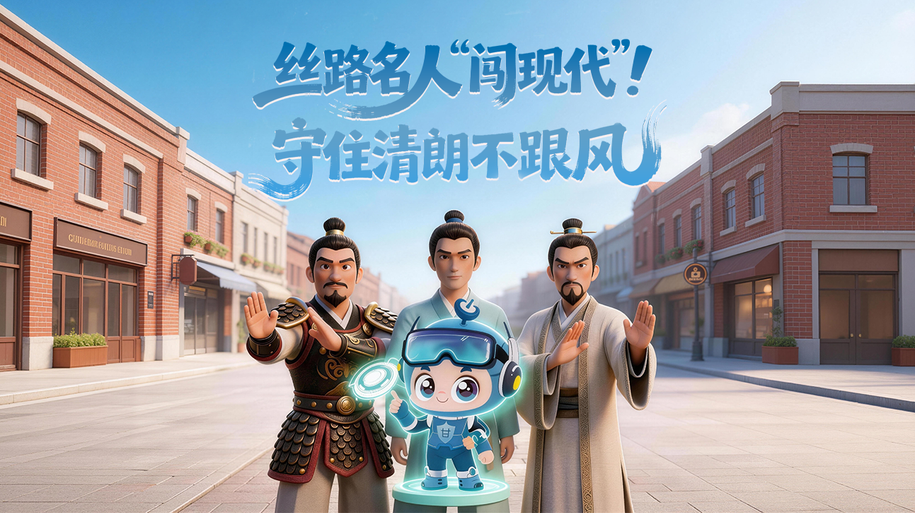 AI短視頻|絲路名人“闖現(xiàn)代”！守住清朗不跟風(fēng)